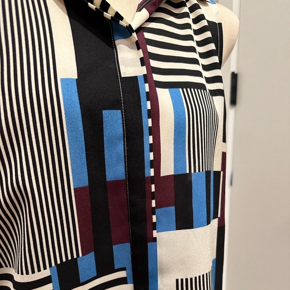 Topshop striped sleeveless top - Picture 2 of 10